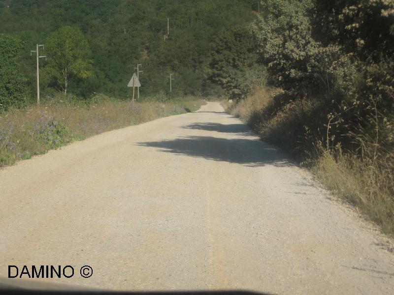 STRADA BINACA NEI PRESSI DI VAGLIAGLI